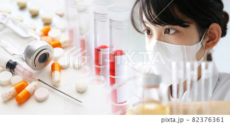 医療・研究コンセプト　医薬品の開発 82376361