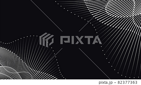 Wave rhythm line dynamic abstract vector background 82377363