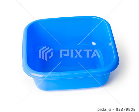 Blue plastic basin 82379908
