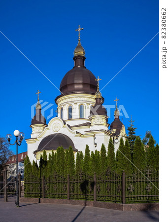 Cathedral Church in Kropyvnytskyi, Ukraine Cathedral Church in Kropyvnytskyi, Ukraine 82380662