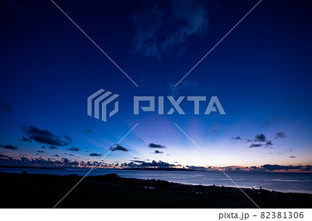 石垣島ブルーアワーサンセット 石垣島ブルーアワーサンセット 82381306