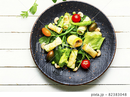 Diet vegan salad. 82383048