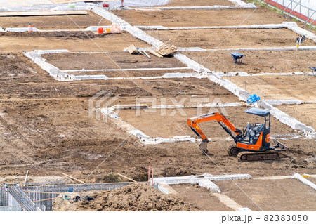 埋め戻し 油圧ショベル 埋め戻し 油圧ショベル 82383050