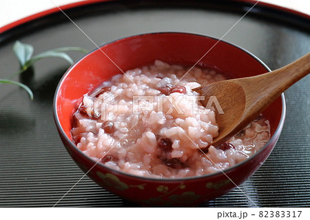 小豆粥　小正月に手作りで 82383317