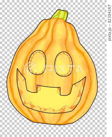 ハロウィンのかぼちゃ,ジャック・オー・ランタンのイラスト ハロウィンのかぼちゃ,ジャック・オー・ランタンのイラスト 82384267