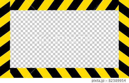 Danger tape frame (yellow) 82389954