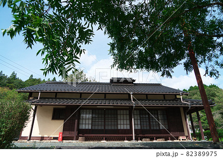 牧水二本松公園に復元された熊谷屋 岡山県新見市 牧水二本松公園に復元された熊谷屋 岡山県新見市 82389975