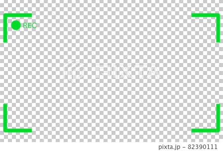 Recフレーム(緑) 82390111