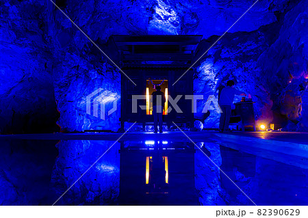 聖域の岬　青の洞窟　能登半島 82390629