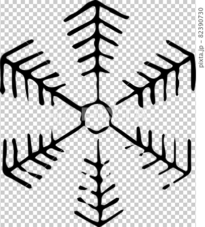 雪の結晶 雪の結晶 82390730