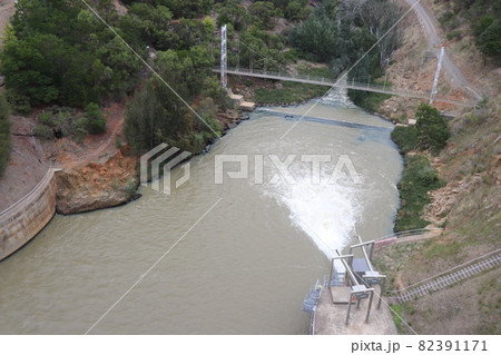 マウントボールド貯水池の様子_4 マウントボールド貯水池の様子_4 82391171