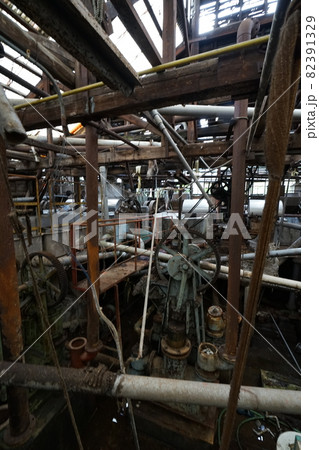 廃墟 廃工場 静岡県 製紙工場 廃墟 廃工場 静岡県 製紙工場 82391329