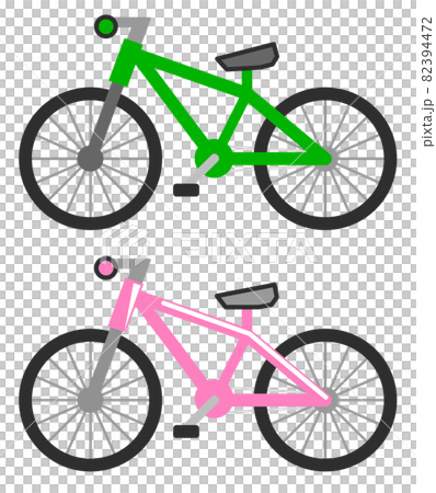 カッコいいスポーツタイプの自転車イラスト 82394472