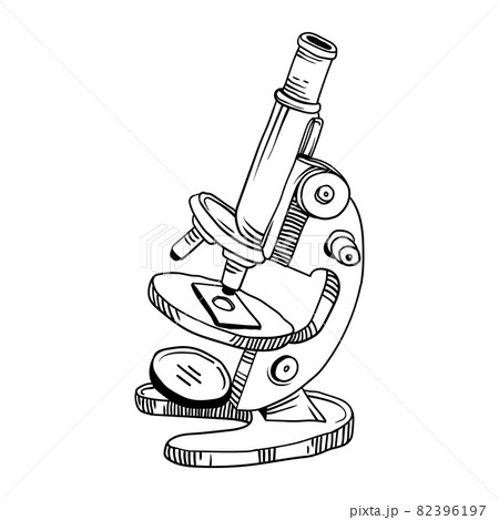 How to draw a simple compound microscope - YouTube