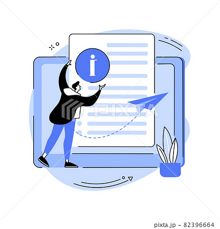 User guide abstract concept vector illustration. 82396664