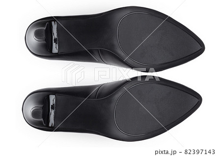 Bottom of shoes, isolated on white background. Bottom of shoes, isolated on white background. 82397143