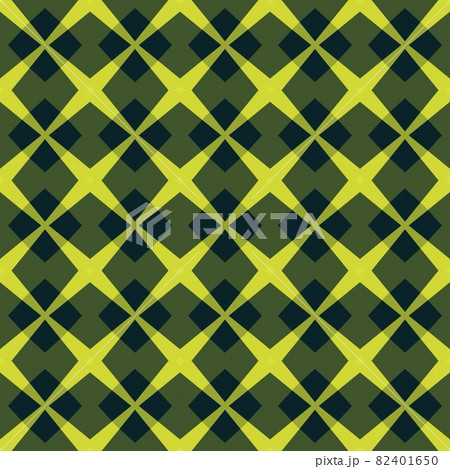 Illustration of a green toned geometric seamless pattern Illustration of a green toned geometric seamless pattern 82401650