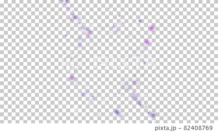 CGパーティクル　中央にコピースペースのある光の背景 82408769