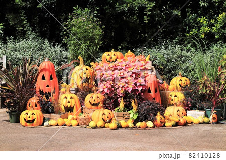 ハロウィン お化けのかぼちゃ ハロウィン お化けのかぼちゃ 82410128