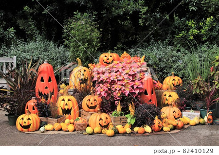 ハロウィン お化けのかぼちゃ ハロウィン お化けのかぼちゃ 82410129