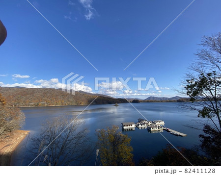 福島県　桧原湖　湖畔展望 82411128