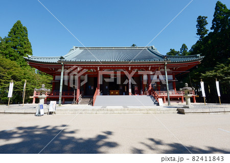 比叡山延暦寺　大講堂　滋賀県大津市坂本 82411843