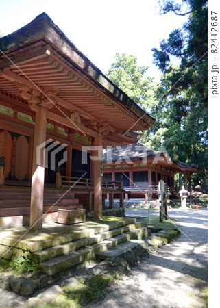 比叡山延暦寺 西塔 常行堂と法華堂 滋賀県大津市坂本 比叡山延暦寺 西塔 常行堂と法華堂 滋賀県大津市坂本 82412687