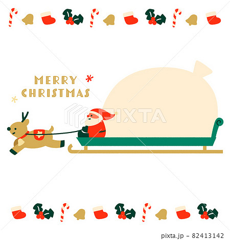 クリスマスイラスト クリスマスイラスト 82413142