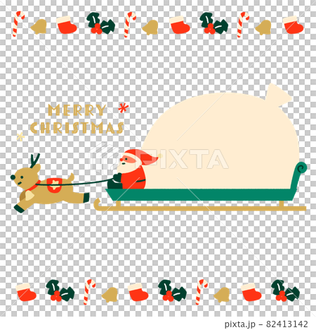クリスマスイラスト クリスマスイラスト 82413142