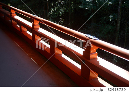 比叡山延暦寺　横川中堂　欄干　滋賀県大津市坂本 82413729