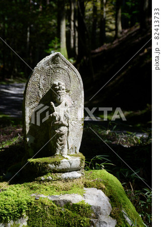比叡山延暦寺 横川 石仏 滋賀県大津市坂本 比叡山延暦寺 横川 石仏 滋賀県大津市坂本 82413733