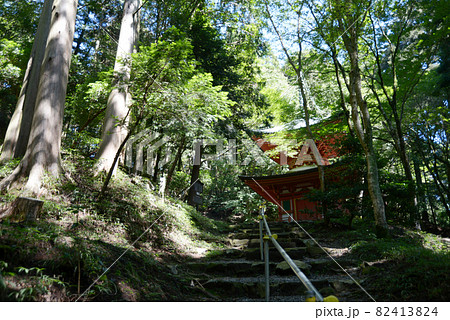 比叡山延暦寺　西塔　根本如法塔　滋賀県大津市坂本 82413824