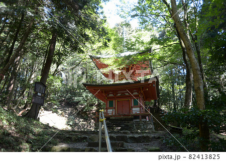 比叡山延暦寺　西塔　根本如法塔　滋賀県大津市坂本 82413825