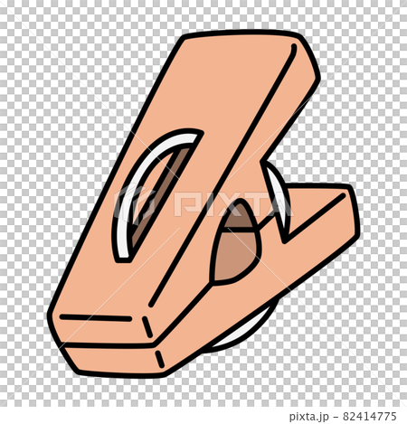 Clothespin (orange) illustration icon Clothespin (orange) illustration icon 82414775