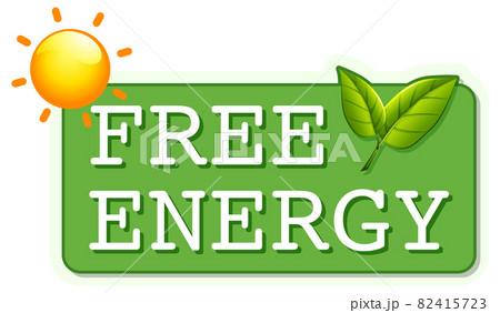A free energy sign banne A free energy sign banne 82415723