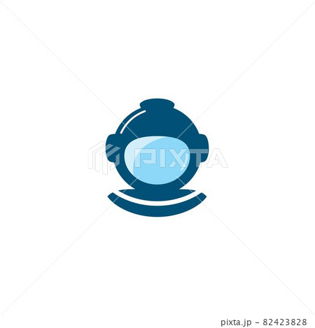 Astronaut helmet logo vector Astronaut helmet logo vector 82423828