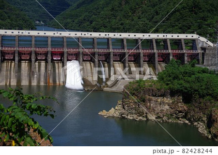 阿賀町・東北電力鹿瀬ダム 阿賀町・東北電力鹿瀬ダム 82428244