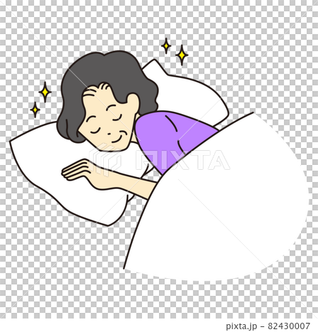 睡眠　女性 82430007