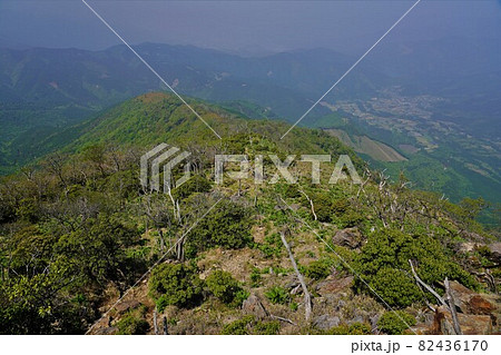 市房山の稜線登山道 82436170