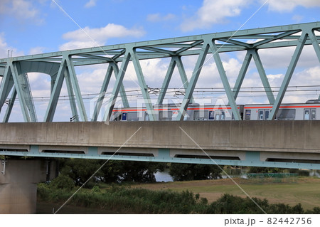 つくばエクスプレス 江戸川橋梁 つくばエクスプレス 江戸川橋梁 82442756