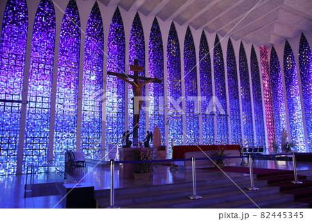 ドン・ボスコ聖堂(ブラジリア、ブラジル) ドン・ボスコ聖堂(ブラジリア、ブラジル) 82445345