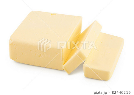 butter isolated on white background with clipping path and full depth of field butter isolated on white background with clipping path and full depth of field 82446219