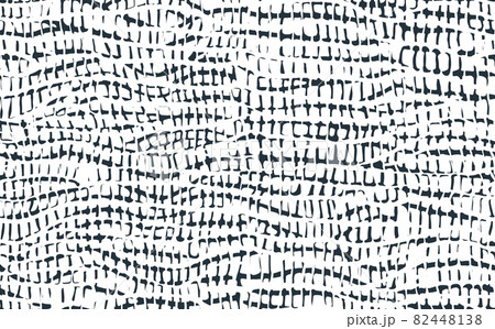 Abstract modern crocodile leather seamless pattern. Animals trendy background. Black and white decorative vector illustration for print, fabric, textile. Modern ornament of stylized alligator skin Abstract modern crocodile leather seamless pattern. Animals trendy background. Black and white decorative vector illustration for print, fabric, textile. Modern ornament of stylized alligator skin 82448138