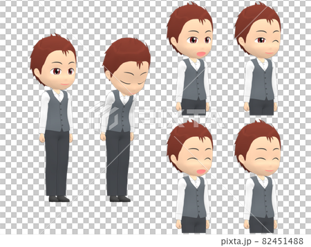 【挨拶】 男性 ベスト ショート 斜め 【挨拶】 男性 ベスト ショート 斜め 82451488