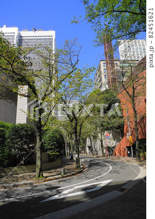 9月　港区729桜並木とアークヒルズ･鼓坂下･赤坂一丁目 82451621