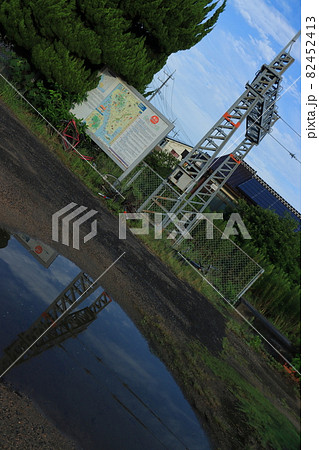 JR小野田支線_長門本山駅の駅前風景_2021/8/10撮影 JR小野田支線_長門本山駅の駅前風景_2021/8/10撮影 82452413