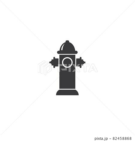 Fire hydrant logo and icon 82458868
