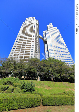 東京　中央区の都市風景　聖路加ガーデンタワー 82464585