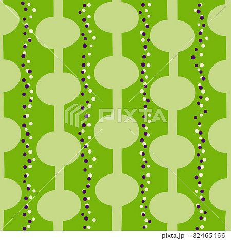 北欧風デザインのイラスト（手描き・シームレスパターン・ベクター） 82465466