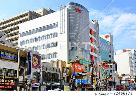 名古屋市中区大須商店街　大津通万松寺交差点の風景 82466375